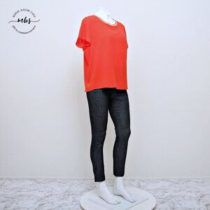 Gerard Darel‎ Crew Neck Short Sleeve Blouse